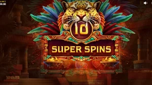 Tampilan visual slot Aztec Tribute dengan latar belakang reruntuhan hutan kuno